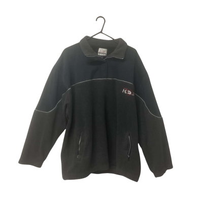  Mens Holden Racing Team Size XXL Quarter Zip Jumper Grey / Navy Blue 