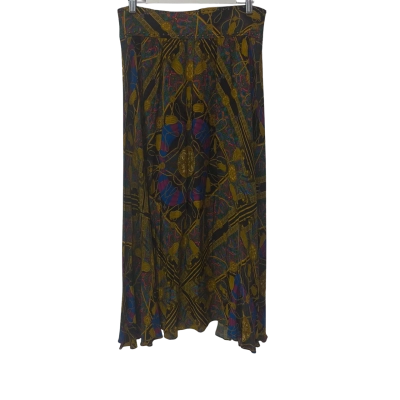 Sass & Bide Womens  Size 12 Midi Skirt Gold 