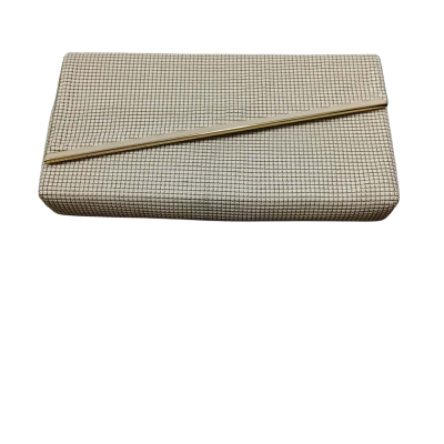 Glomesh Womens Clutch / Shoulder Bag Beige 