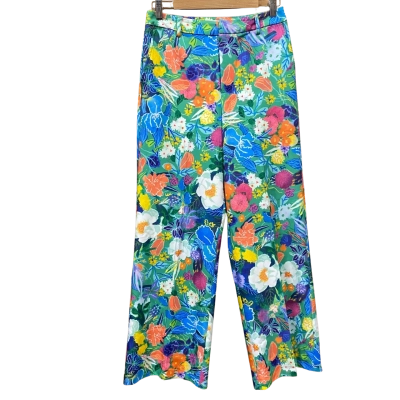 Gorman Colourful Floral Patterned Pants Size 10