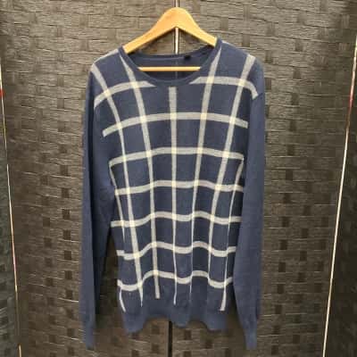Country Road Mens  Size XL Jumper Blue / White 