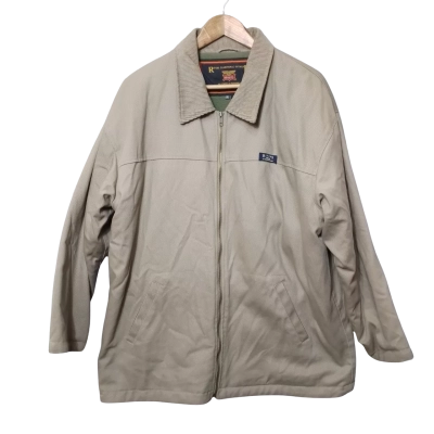 Rivers Mens  Size L Fleece-lined Khaki Jacket
