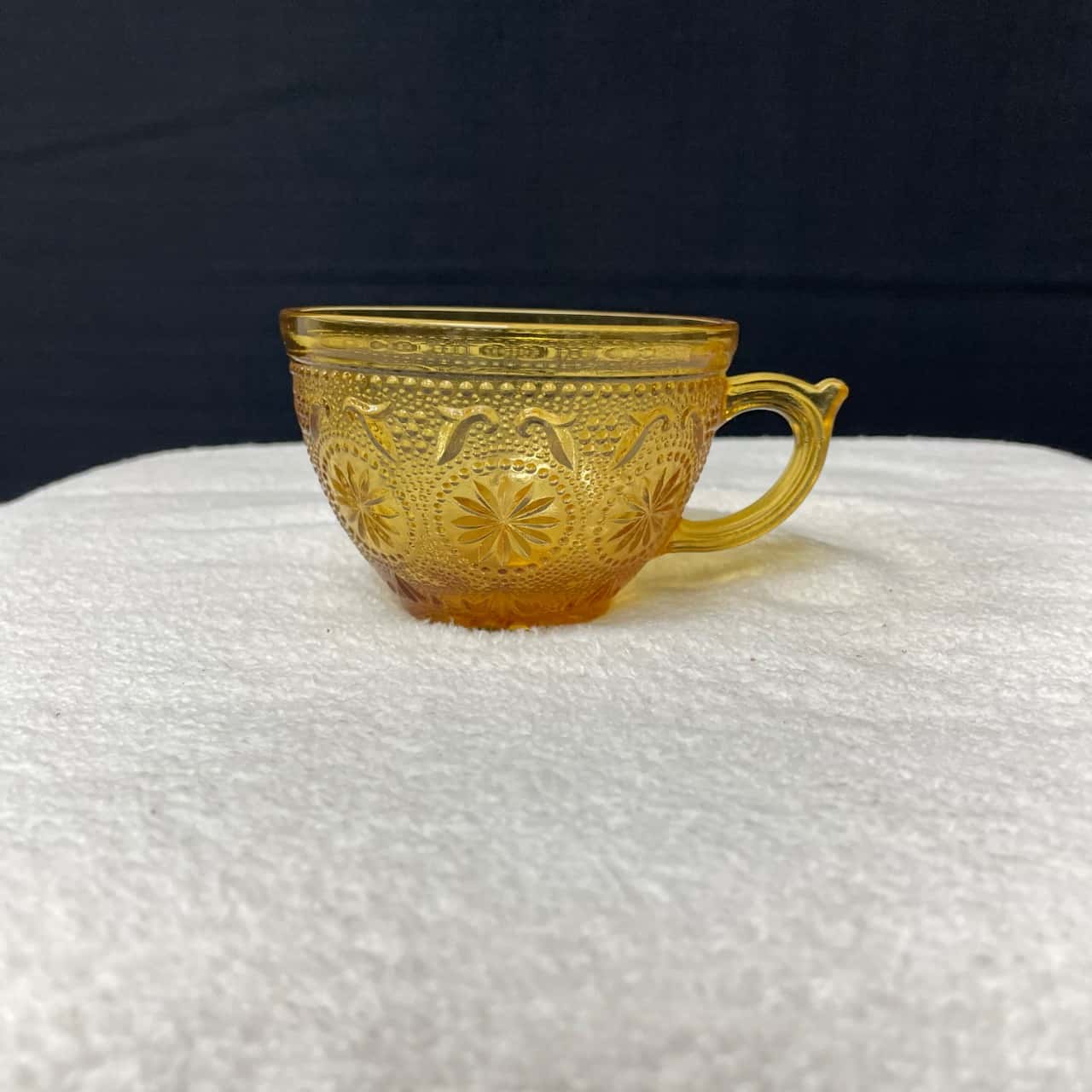 Vintage 1980's Amber Glass Dinner Set.(s) - Used Good | Salvos Stores