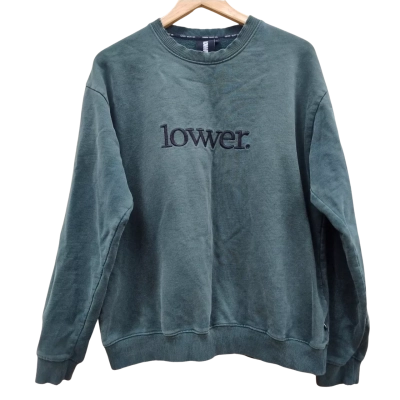 Lower Mens Size L Jumper Green (9)