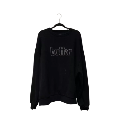 Butter Goods Mens Crewneck Size XXL Black sweatshirt 