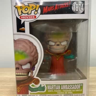 Funko Pop Vinyl Mars Attacks 1874 Martian Ambassador BNWT