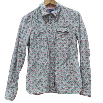 Tommy Hilfiger Mens Size M Business Shirt Floral (9)