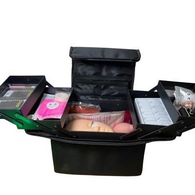 Soft Makeup case and eyelash application equipment