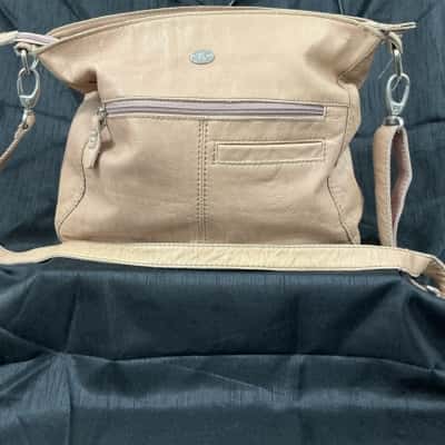 Lily Rose Cross Body Bag / Shoulder Bag Beige 