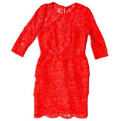 BNWT Seed, Size 10 Red Floral Lace Dress