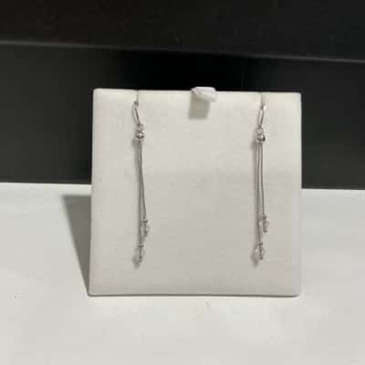 Silver Drop Earrings