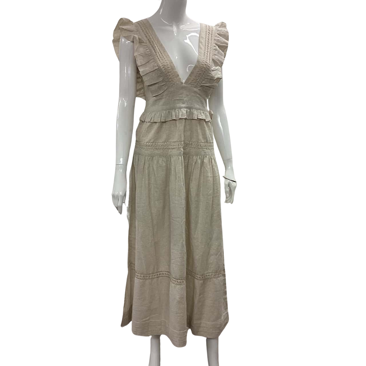 white christmas dresses Mazzy Rib Singlet Dress main image 1