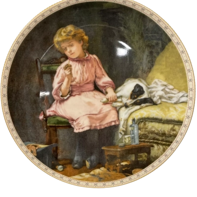 1987 Royal Doulton Bradex collectable plate
