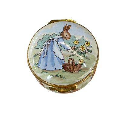 Royal Doulton Crummles Hand Painted Enamel Box