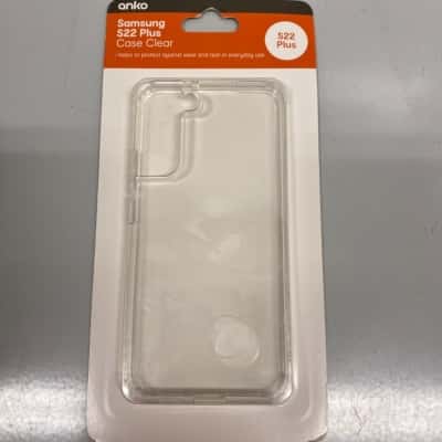 25 Anko Samsung Cases In Bulk (S22 Plus Case Clear, S22 Plus Silicone Case Black, S23 Case Clear, S23 Silicone Case Black, S23 Plus Case Clear)
