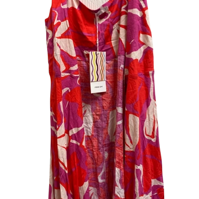 Mister Zimi Womens  Size 10 Casual Dress / Wrap Dress Beige / Multicoloured / Pattern / Pink  / Purple / Red 