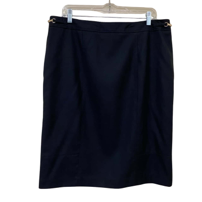 BNWT David Lawrence Womens Black Pencil Skirt Size 16