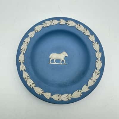 Wedgwood Blue Ram Small Trinket Dish