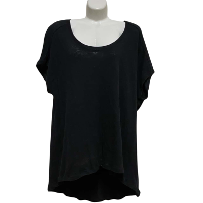 Sass & Bide Womens  Size XXS Short Sleeve Top Black  