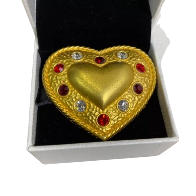 Kristel Saint Martin Gold Plated Women Brooch 