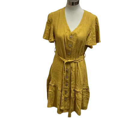 Dream House Womens  Size 14 Casual Dress Mustard 