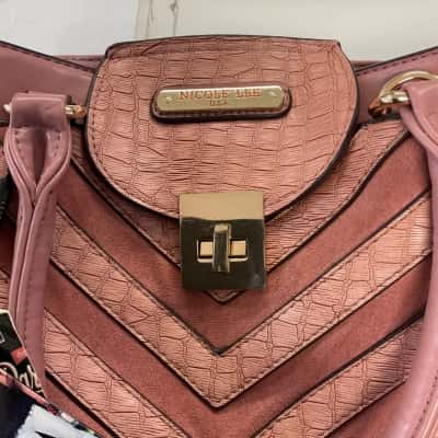  Nicole Lee  Handbag Pink  