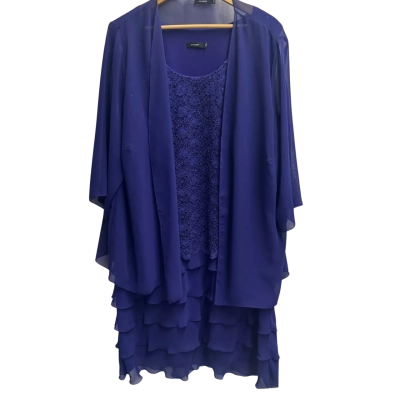 Eve Hunter Womens  Size 24 Cocktail Dress Purple 