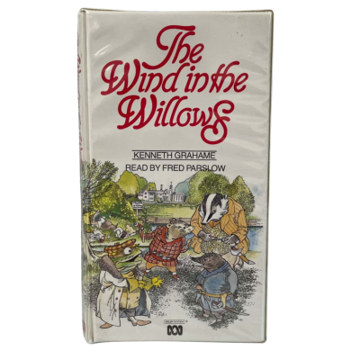 The Wind in the Willows 3 Cassette Recording, Read by Fred Parslow, Originally Broadcast 1981