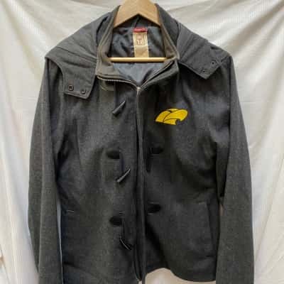  Womens  Size 16 Winter Coat Grey 