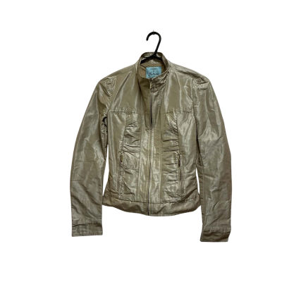 Guess Womens  Zip On Jackets Size 40 Brown 