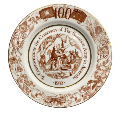 Salvation Army Commemorate Plate