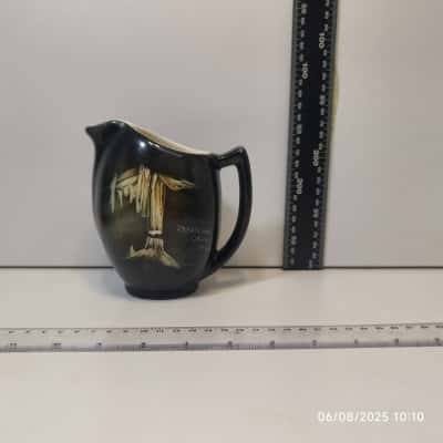 Jenolan Caves NSW Jug Pourer INSULATORS PTY.LTD.  LAP HAND PAINTEDO  ART CERAMICS  Florenz  -WARE  AUSTRALIA