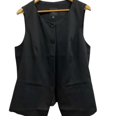 Portmans Womens  Size 18 Vest Jacket Black  