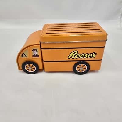 Retro My 2016 Reese's Chocolate Tin with Moving Wheel