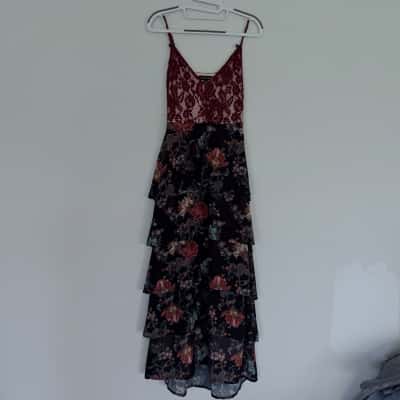 VINTAGE** Friday I’m In Love XO.  Tiered Maxi Dress.   Size XS 