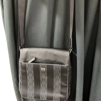 Oroton Womens Shoulder Bag Black  