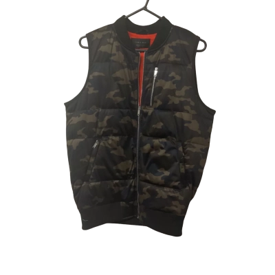 Mens Zara Man Size M Puffer Camouflage 