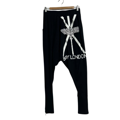 Boy London Mens Size One Size Black Sweatpants  