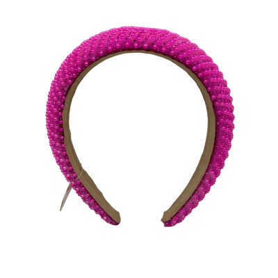 Lovisa Womens Pink  Beaded Headband RRP $49.99   (BroochesD)