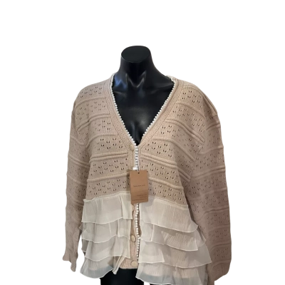  Soolinen  Size 14 Cardigan Cream 