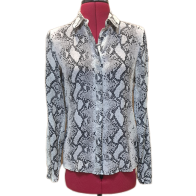David Lawrence Womens  Size 6 Long Sleeve Shirt Multicoloured 