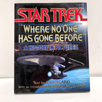 1994 STAR TREK: WHERE NO ONE HAS GONE BEFORE HC/DJ by J.M. Dillard 