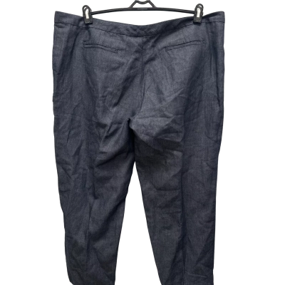 Trenery Womens Size 18 Indigo Linen Pants (NEW)