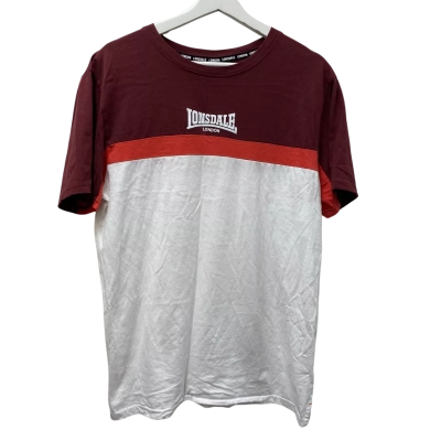 Lonsdale Mens  Size L Short Sleeve Shirt - 100% Cotton