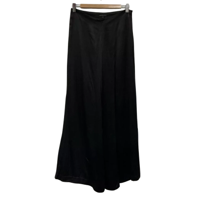 Christopher Chronis Womens  Size 2/ XS Wide Leg Pants Black