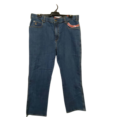 Thomas Cook Mens Straight Leg Jeans / Stretch Jeans Blue 