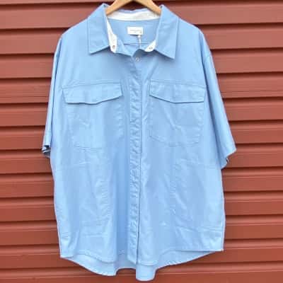 Nude Lucy Womens Size XXL Sky Blue 'Brisa' Jacket  