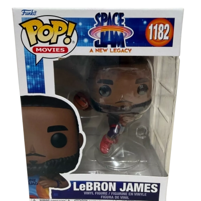 Funko Pop! Movies: Space Jam, LeBron James Figurine #1182