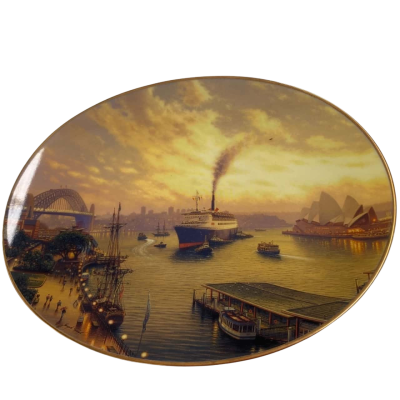 Morning Arrival Plate by Joseph Frost