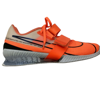 Nike Mens  Size 8 Orange Wightlifting Shoes
